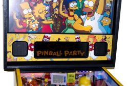 The Simpsons Pinball 3-PIece Playfield Back Panel & Speaker Grill Decal Set